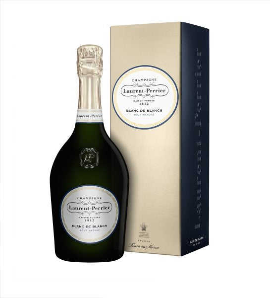 Laurent Perrier - Blanc de Blancs. Bouteille et étui.