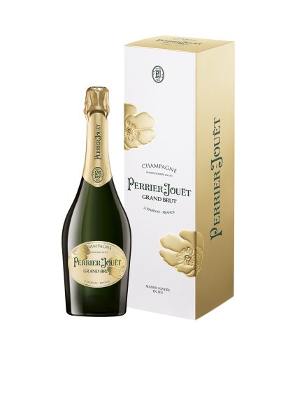 Perrier-Jouët - Grand Brut. Bouteille et étui. 