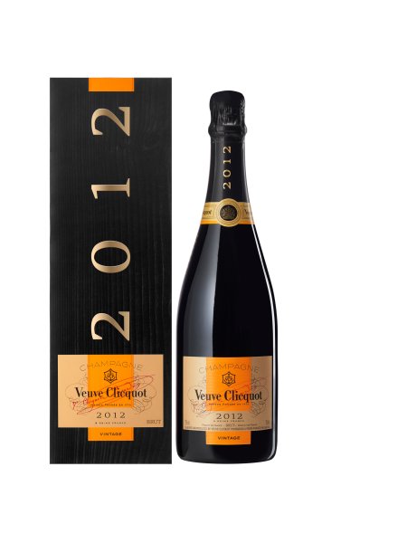 Veuve Clicquot - Vintage 2012. Bouteille et étui.