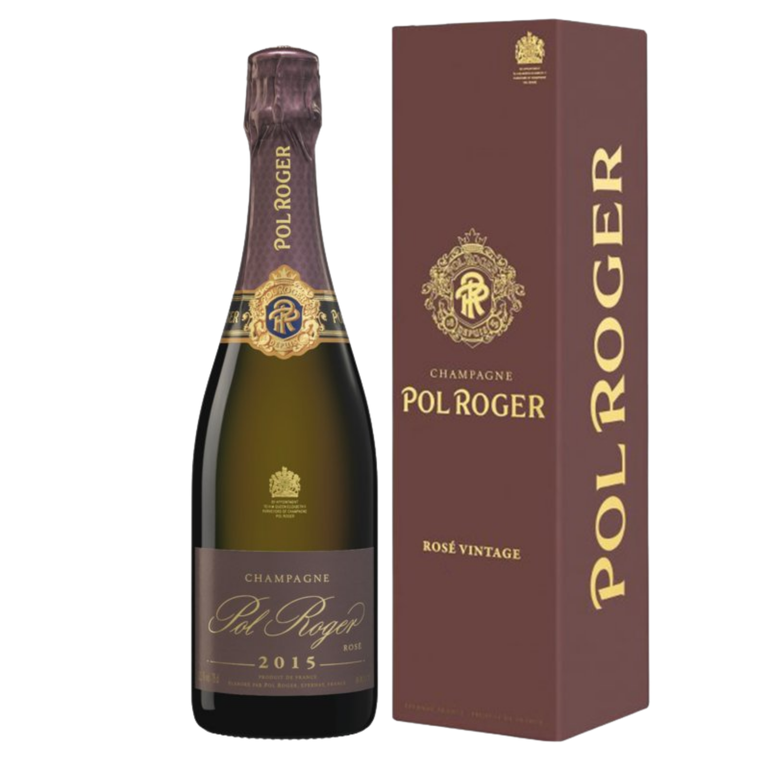 Pol Roger - Rosé Vintage 2015 Coffret