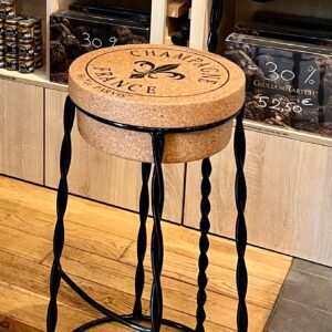 Tabouret de Bar Muselet de Bouchon de Champagne