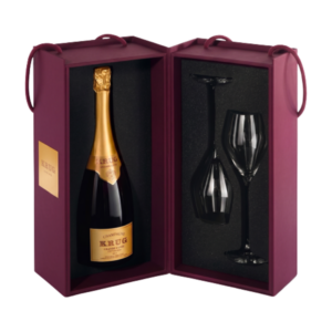 Krug - 173e Édition Coffret + 2 flûtes