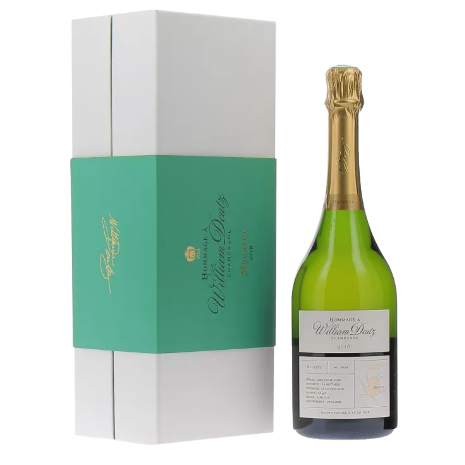 Deutz - Hommage William Deutz Meurtet 2018 Coffret