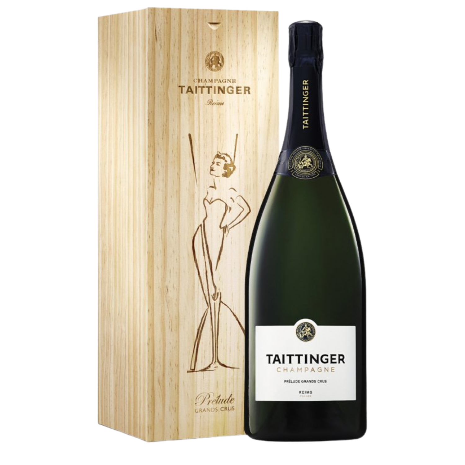 Taittinger - Prélude Grands Crus Magnum + coffret bois