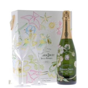 Perrier-jouët - Belle Epoque 2016 Coffret + 2 flûtes